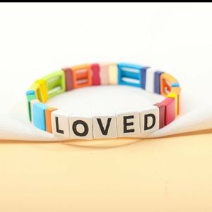 NEW Roxanne Assoulin Loved Bracelet Stretch Bracelet